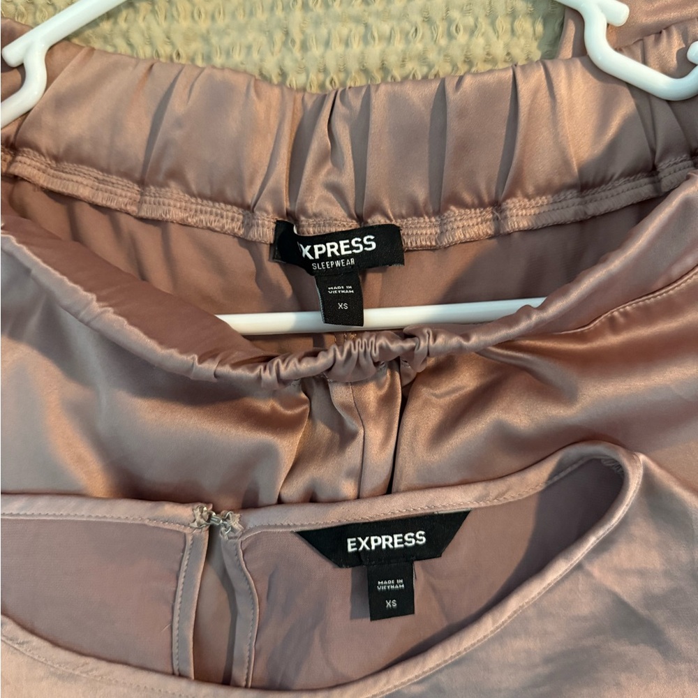 Express Satin Sleepwear in Blush